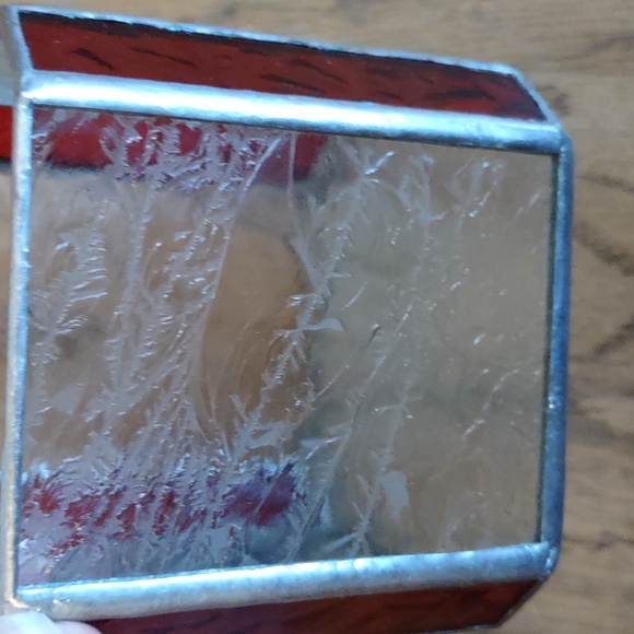 Stained Glass Christmas Tree Candle Holder - Picture 5 of 7